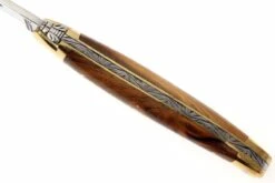 Forge De Laguiole 1211PI, Bois De Pistachier -Couteaux Soldes LA1211PI 04 forge de laguiole vouwmes la1211pi d4
