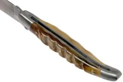Forge De Laguiole 12 Cm 1212INBESAT Corne De Bélier, Couteau Laguiole -Couteaux Soldes LA1212INBESAT 05 forge de laguiole