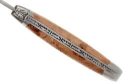 Forge De Laguiole 9cm Bois De Genévrier, Matifié 129INGE -Couteaux Soldes LA129INGE 04 forge de laguiole la129inge 04