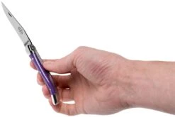 Forge De Laguiole 129INTCVIOBRI 9cm, Micarta Violette, Couteau Laguiole -Couteaux Soldes LA129INTCVIOBRI 08 forge de laguiole