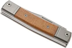 LionSteel BestMan BM13 CVN Natural Canvas Micarta Couteau De Poche Slipjoint 12 LionSteel BestMan BM13 CVN Natural Canvas Micarta Couteau De Poche Slipjoint -Couteaux Soldes LI BM13 CVN 05 lionsteel