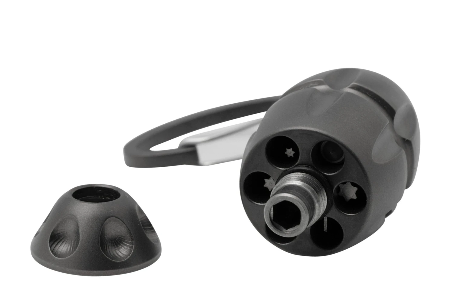 LionSteel Eggie Grey Titanium EG-GY Porte-clés, Set D'embouts Et Multitool 4 LionSteel Eggie Grey Titanium EG-GY Porte-clés, Set D'embouts Et Multitool - Image 2