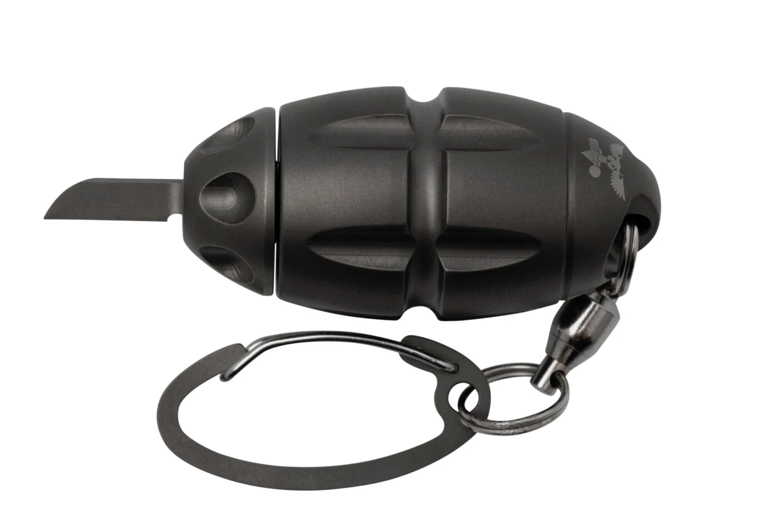 LionSteel Eggie Grey Titanium EG-GY Porte-clés, Set D'embouts Et Multitool 6 LionSteel Eggie Grey Titanium EG-GY Porte-clés, Set D'embouts Et Multitool - Image 4