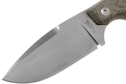 LionSteel H2 Drop Point CVG Green Canvas Micarta Couteau Fixe, Tommaso Rumici Design -Couteaux Soldes LI H2 CVG 03 lionsteel