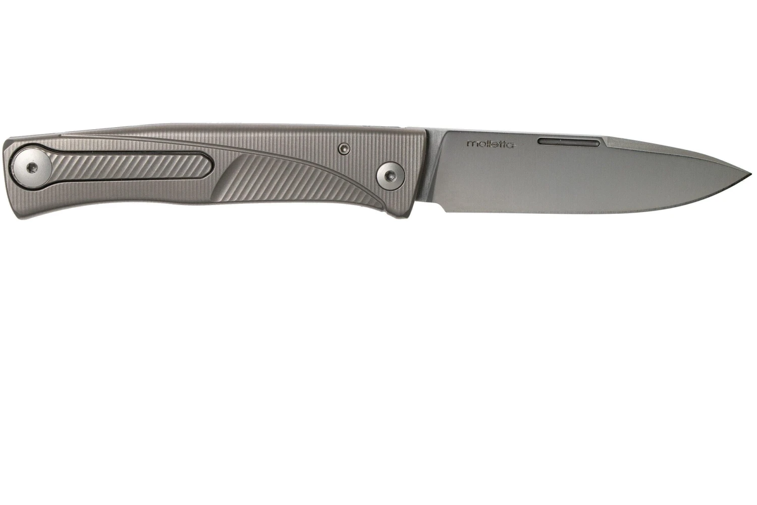 LionSteel Thrill Grey Titanium Couteau De Poche Intégral, Slipjoint 4 LionSteel Thrill Grey Titanium Couteau De Poche Intégral, Slipjoint - Image 2