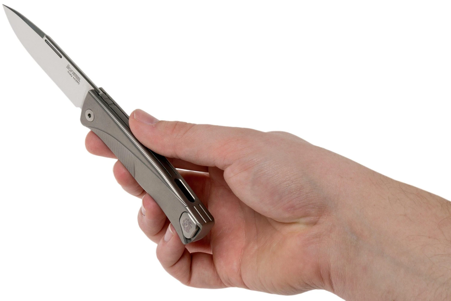 LionSteel Thrill Grey Titanium Couteau De Poche Intégral, Slipjoint 11 LionSteel Thrill Grey Titanium Couteau De Poche Intégral, Slipjoint - Image 9