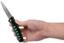 Mcusta MC-0044C Katana, Noir/vert, Couteau De Gentleman -Couteaux Soldes MC 0044C 08 mcusta