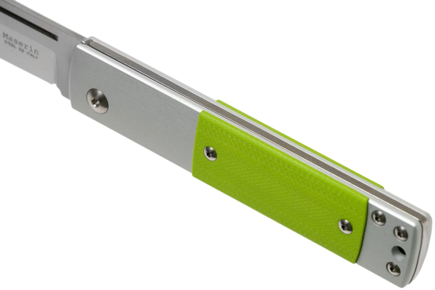 Maserin In-Estro Green Micarta 165/MCV Couteau De Poche Slipjoint 9 Maserin In-Estro Green Micarta 165/MCV Couteau De Poche Slipjoint - Image 7