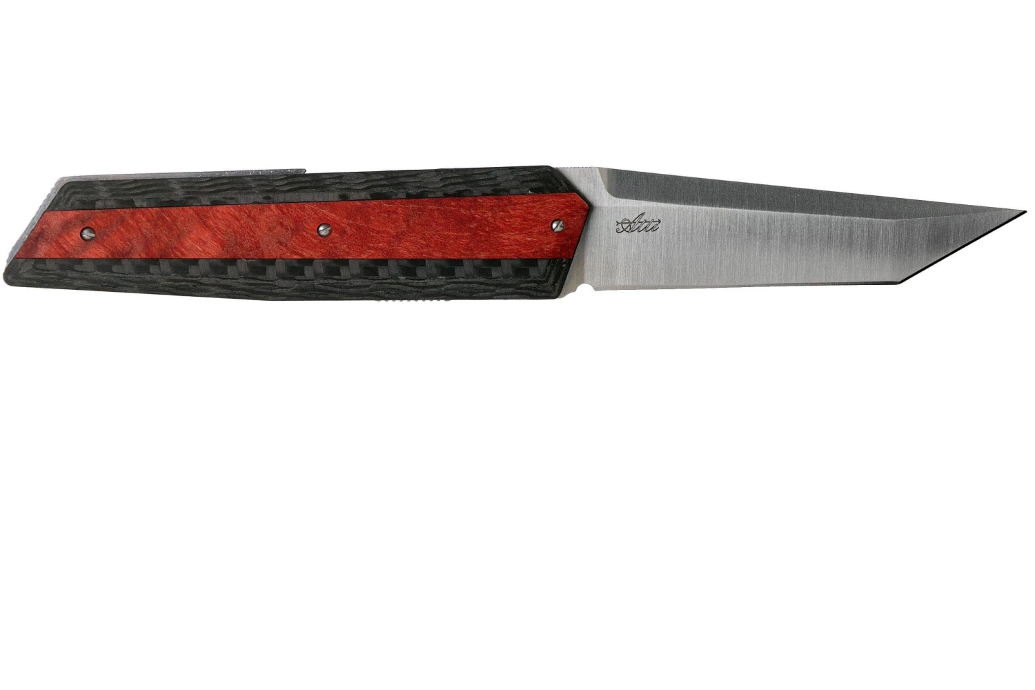 Maserin AM4 Red Maple Carbon 376-RR Couteau De Poche 4 Maserin AM4 Red Maple Carbon 376-RR Couteau De Poche - Image 2