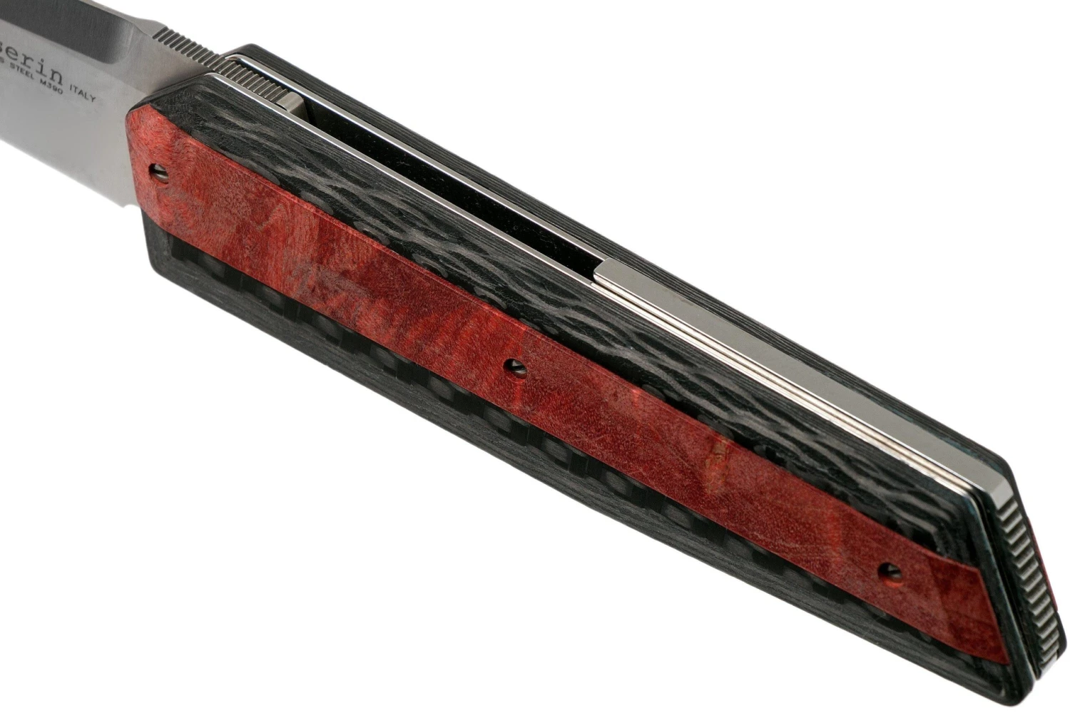 Maserin AM4 Red Maple Carbon 376-RR Couteau De Poche 9 Maserin AM4 Red Maple Carbon 376-RR Couteau De Poche - Image 7