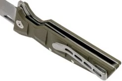 Maserin Artiglio Green 420-G10V Couteau De Poche, Giacomo Toncelli Design -Couteaux Soldes ME 420 G10V 05 maserin