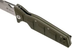 Maserin Artiglio Green 420-G10V Couteau De Poche, Giacomo Toncelli Design -Couteaux Soldes ME 420 G10V 07 maserin