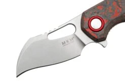 MKM Isonzo FX03-1CL Hawkbill Stonewashed, Lava Flow Carbon Fiber, Couteau De Poche, Jesper Voxnaes Design -Couteaux Soldes MMK FX03 1CL 03 mkm