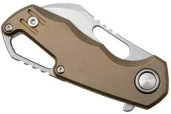MKM Isonzo FX03M-1TBR, Hawkbill Stonewashed Böhler M390 Bronze Titanium, Couteau De Poche 13 MKM Isonzo FX03M-1TBR, Hawkbill Stonewashed Böhler M390 Bronze Titanium, Couteau De Poche -Couteaux Soldes MMK FX03M 1TBR 06 mkm