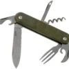 MKM Malga 6 Green Canvas Micarta MP06-GC Couteau De Poche -Couteaux Soldes MMK MP06 GC 01 mkm knives