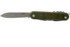 MKM Malga 6 Green Canvas Micarta MP06-GC Couteau De Poche -Couteaux Soldes MMK MP06 GC 03 mkm knives