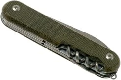 MKM Malga 6 Green Canvas Micarta MP06-GC Couteau De Poche -Couteaux Soldes MMK MP06 GC 04 mkm knives