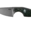 MKM Mikro 1 Drop, Stonewashed Carbon Fiber Couteau De Cou, Jesper Voxnaes Design -Couteaux Soldes MMK MR01 CF 01 mkm knives