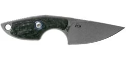 MKM Mikro 1 Drop, Stonewashed Carbon Fiber Couteau De Cou, Jesper Voxnaes Design -Couteaux Soldes MMK MR01 CF 02 mkm knives
