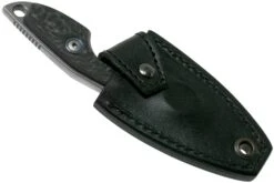 MKM Mikro 1 Drop, Stonewashed Carbon Fiber Couteau De Cou, Jesper Voxnaes Design -Couteaux Soldes MMK MR01 CF 06 mkm knives