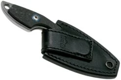 MKM Mikro 2 Wharncliffe, Stonewashed Carbon Fibre Couteau De Cou, Jesper Voxnaes Designr -Couteaux Soldes MMK MR02 CF 05 mkm knives