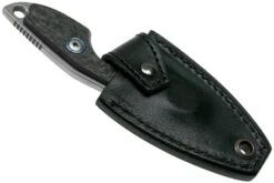 MKM Mikro 2 Wharncliffe, Stonewashed Carbon Fibre Couteau De Cou, Jesper Voxnaes Designr -Couteaux Soldes MMK MR02 CF 06 mkm knives