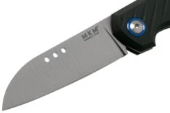 MKM Root RT-A Aluminum Black Couteau De Poche, Jens Anso Design -Couteaux Soldes MMK RT A 03 mkm knives
