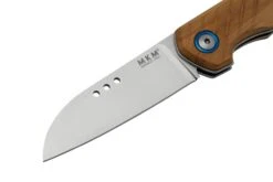 MKM Root RT-O Satin Olive Wood, Couteau De Poche, Jens Anso Design -Couteaux Soldes MMK RT O 03 mkm
