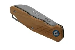 MKM Root RT-O Satin Olive Wood, Couteau De Poche, Jens Anso Design -Couteaux Soldes MMK RT O 06 mkm