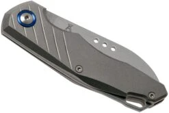 MKM Root RT-T Titanium Grey Couteau De Poche, Jens Anso Design -Couteaux Soldes MMK RT T 04 mkm knives