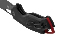 MKM Vincent VCN-GBB Black PVD N690CO, Black G10, Red Aluminum, Couteau De Poche, Jesper Voxnaes Design -Couteaux Soldes MMK VCV GBB 04 mkm