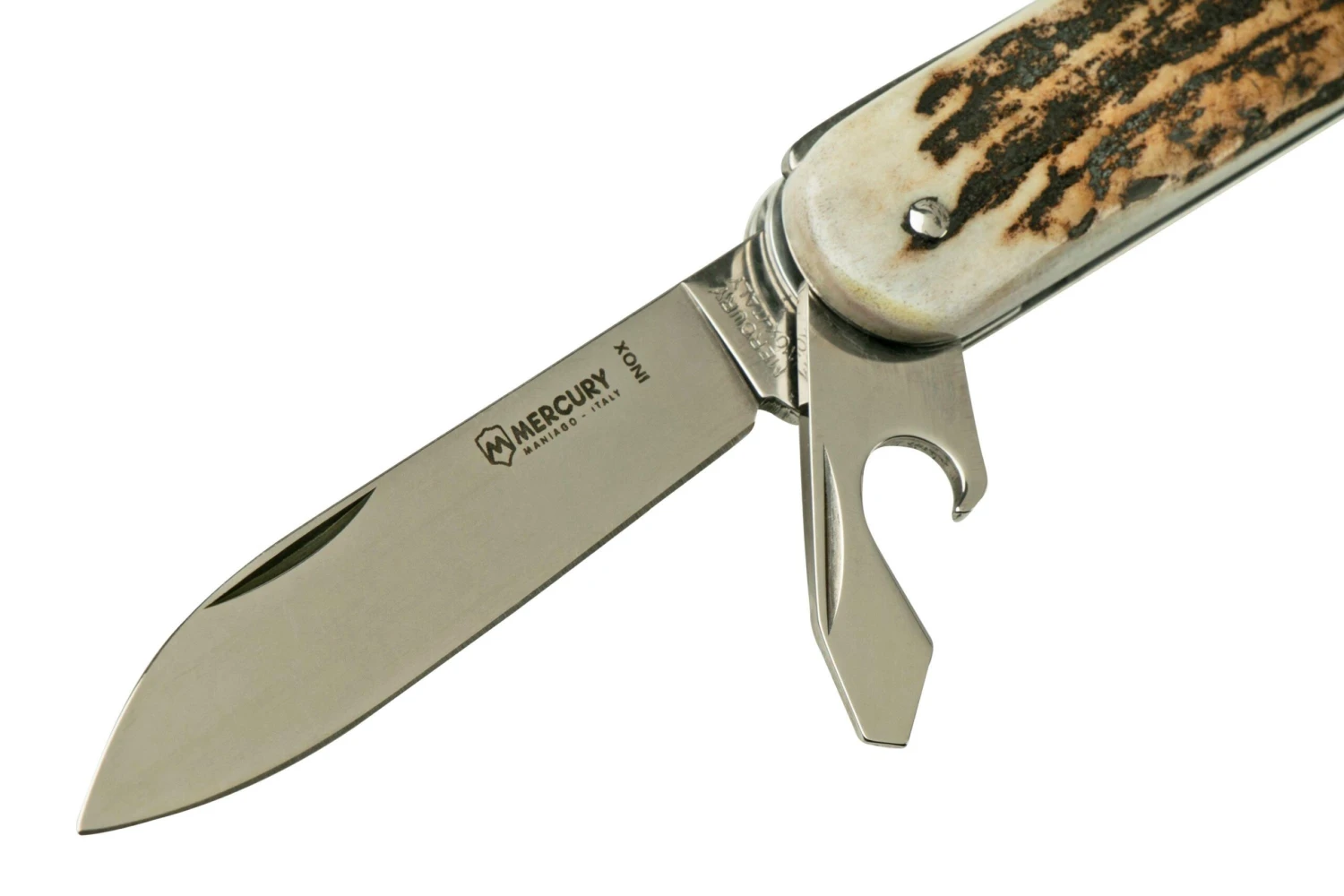 Mercury Multi-Tool Knife 913-6DC Stag, 6 Fonctions, Couteau De Poche 5 Mercury Multi-Tool Knife 913-6DC Stag, 6 Fonctions, Couteau De Poche - Image 3