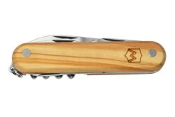 Mercury Multi-Tool Knife 913-6LC Olive Wood, 6 Fonctions, Couteau De Poche -Couteaux Soldes MY913 6LC 05 mercury