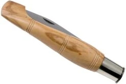 Nontron No. 25 Turning Ferrule, Olivewood, Clog Shape NN25OL Couteau De Poche -Couteaux Soldes NN25OL 04 nontron