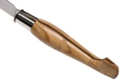 Nontron No. 25 Turning Ferrule, Olivewood, Clog Shape NN25OL Couteau De Poche -Couteaux Soldes NN25OL 05 nontron