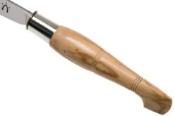 Nontron No. 25 Turning Ferrule, Olivewood, Clog Shape NN25OL Couteau De Poche -Couteaux Soldes NN25OL 06 nontron