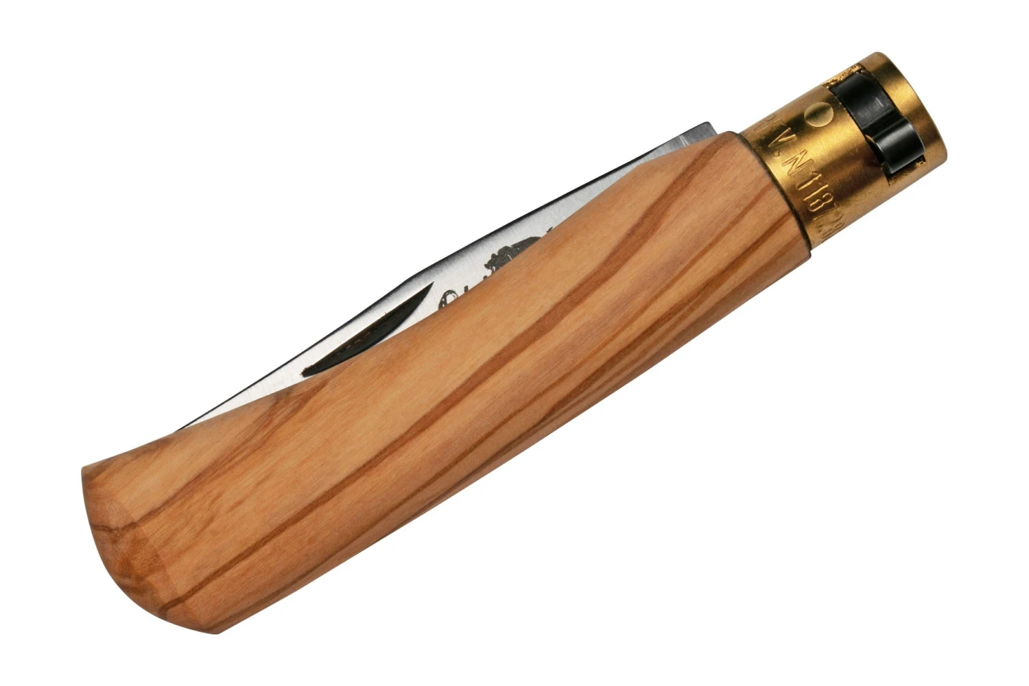 Old Bear Classical Olive Carbon M, 9306-19-LU Couteau De Poche 6 Old Bear Classical Olive Carbon M, 9306-19-LU Couteau De Poche - Image 4