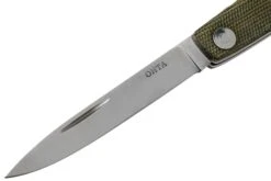 Ohta OLF SS FK Ohta Light Folder Couteau De Poche, Green Canvas Micarta -Couteaux Soldes OHTA OLF SS FK M G 03 ohta knives