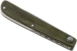 Ohta OLF SS FK Ohta Light Folder Couteau De Poche, Green Canvas Micarta -Couteaux Soldes OHTA OLF SS FK M G 04 ohta knives