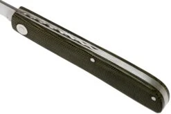 Ohta OLF SS FK Ohta Light Folder Couteau De Poche, Green Canvas Micarta -Couteaux Soldes OHTA OLF SS FK M G 07 ohta knives