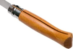 Opinel Couteau De Poche No.8 Gamme De Luxe Avec étui En Cuir, Acier Carbone -Couteaux Soldes OP000815 04 opinel v202004
