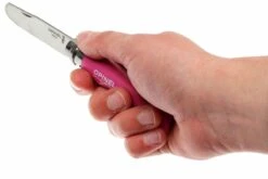 Opinel 'My First Opinel', Fuchsia -Couteaux Soldes OPT001699 05 opinel my first opinel fuchsia opt001699 d5