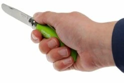 Opinel 'My First Opinel', Vert Pomme -Couteaux Soldes OPT001700 05 opinel my first opinel apple green opt001700 d5