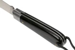 Otter Anchor Knife SET 173 Large Stainless, Grenadilla, Brass Anchor, Leather Strap Couteau De Poche -Couteaux Soldes ORSET173 04 otter