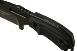 Pohl Force Compact One Black 6022 Couteau Fixe, Dietmar Pohl Design -Couteaux Soldes PF6022 04 pohl