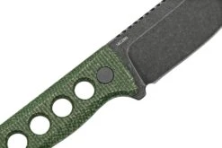 QSP Knife Canary QS141-C2 Blackwashed, Black Green G10, Couteau De Cou 12 QSP Knife Canary QS141-C2 Blackwashed, Black Green G10, Couteau De Cou -Couteaux Soldes QS141 C2 05 qsp