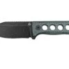QSP Knife Canary QS141-D2 Blackwashed, Denim Micarta, Couteau De Cou -Couteaux Soldes QS141 D2 01 qsp