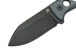 QSP Knife Canary QS141-D2 Blackwashed, Denim Micarta, Couteau De Cou -Couteaux Soldes QS141 D2 03 qsp