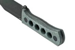 QSP Knife Canary QS141-D2 Blackwashed, Denim Micarta, Couteau De Cou -Couteaux Soldes QS141 D2 04 qsp