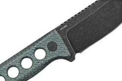 QSP Knife Canary QS141-D2 Blackwashed, Denim Micarta, Couteau De Cou -Couteaux Soldes QS141 D2 05 qsp